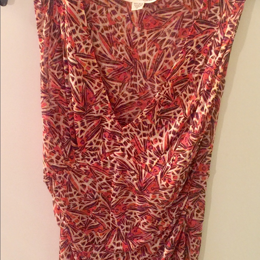 100% silk top